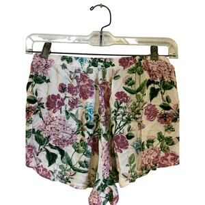 Show Me Your Mumu Floral Shorts Size Medium